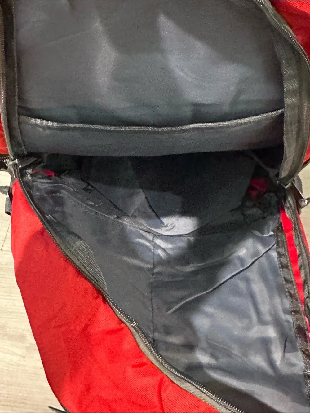 Under Armour Red and Gray Storm1 Backpack
